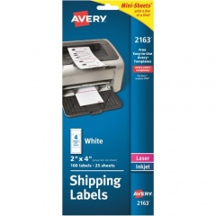 Avery Mini-Sheets Shipping Label (2163)