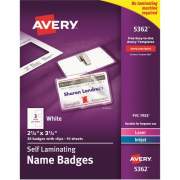 Avery 5362 Laser/Inkjet Badge Insert