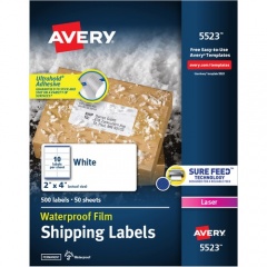 Avery Weatherproof Mailing Labels (5523)