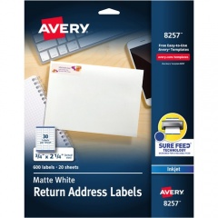 Avery Color Printing Labels (8257)