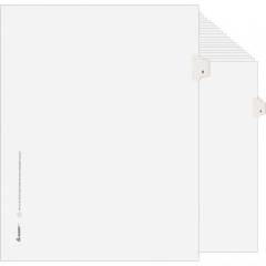 Avery Individual Legal Exhibit Dividers - Avery Style - Unpunched (11916)