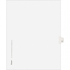 Avery Individual Legal Exhibit Dividers - Avery Style - Unpunched (11925)