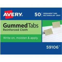 Avery Reinforced Cloth Gummed Index Tabs (59106)