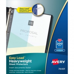 Avery Non-Glare Heavyweight Sheet Protectors (74401)