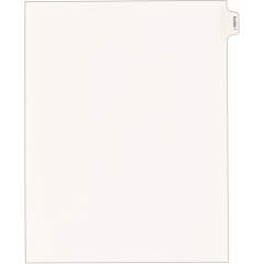 Avery Individual Legal Dividers Allstate(R) Style, Letter Size, Side Tab EXHIBIT 1 (82133)