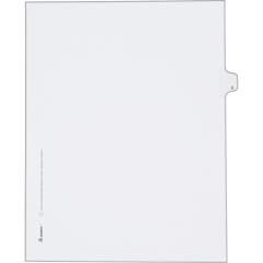 Avery Individual Legal Dividers Allstate(R) Style, Letter Size, Side Tab S (82181)