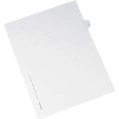 Avery Individual Legal Dividers Allstate(R) Style, Letter Size, Side Tab T (82182)
