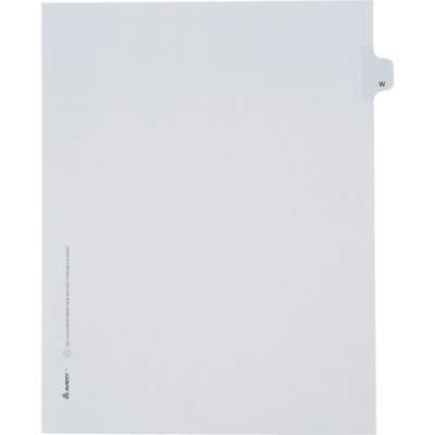 Avery Individual Legal Dividers Allstate(R) Style, Letter Size, Side Tab W (82185)