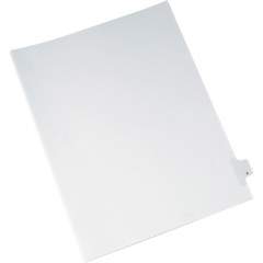 Avery Individual Legal Dividers Allstate(R) Style, Letter Size, Side Tab X (82186)