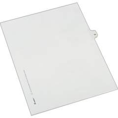 Avery Individual Legal Dividers Allstate(R) Style, Letter Size, Side Tab #66 (82264)