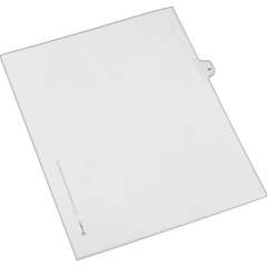 Avery Individual Legal Dividers Allstate(R) Style, Letter Size, Side Tab #67 (82265)