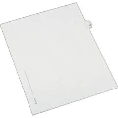 Avery Individual Legal Dividers Allstate(R) Style, Letter Size, Side Tab #69 (82267)