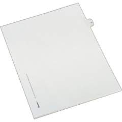 Avery Individual Legal Dividers Allstate(R) Style, Letter Size, Side Tab #70 (82268)