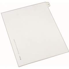 Avery Individual Legal Dividers Allstate(R) Style, Letter Size, Side Tab #75 (82273)