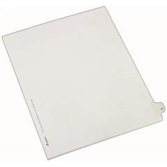 Avery Individual Legal Dividers Allstate(R) Style, Letter Size, Side Tab #77 (82275)