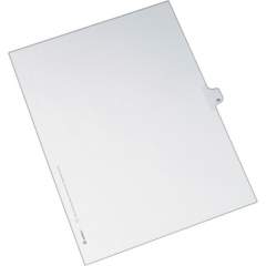 Avery Individual Legal Dividers Allstate(R) Style, Letter Size, Side Tab #88 (82286)