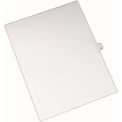 Avery Individual Legal Dividers Allstate(R) Style, Letter Size, Side Tab #89 (82287)