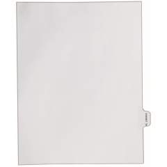 Avery Individual Legal Dividers Style, Letter Size, Side Tab EXHIBIT 18 (82338)