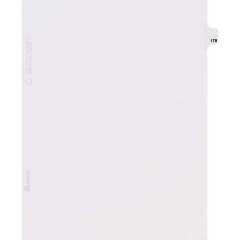 Avery Individual Legal Dividers Style, Letter Size, Side Tab #178 (82394)