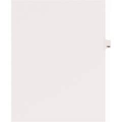 Avery Individual Legal Dividers Style, Letter Size, Side Tab #184 (82400)