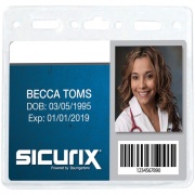 SICURIX ID Badge Holder - Horizontal (67830)