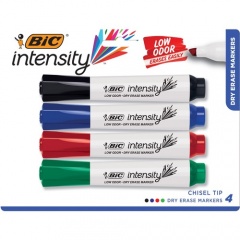 BIC Intensity Low Odor Dry Erase Markers (GDEMP41ASST)