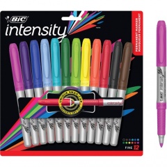 BIC Mark-it Fine Point Permanent Markers (GPMAP12ASST)