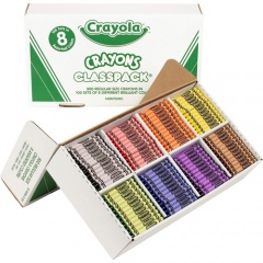 Crayola 8-Color Classpack Crayons (528008)