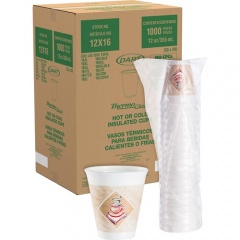 Dart Cafe G Design Foam Cups (12X16G)