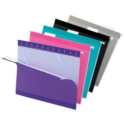 Pendaflex 1/5 Tab Cut Letter Recycled Hanging Folder (415215ASST2)