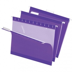 Pendaflex 1/5 Tab Cut Letter Recycled Hanging Folder (415215VIO)