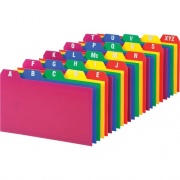 Oxford A-Z Poly Filing Index Cards (73153)