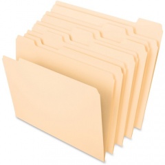 Pendaflex Essentials 1/5 Tab Cut Letter Recycled Top Tab File Folder (752 1/5)