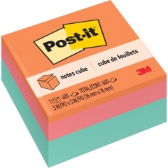 Post-it Notes Cube - Aqua Wave (2056FP)