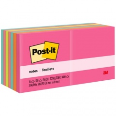 Post-it Notes Original Notepads - Cape Town Color Collection (65414AN)