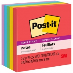 Post-it Super Sticky Notes - Marrakesh Color Collection (6545SSAN)