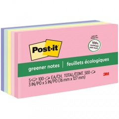 Post-it Greener Notes - Helsinki Color Collection (655RPA)