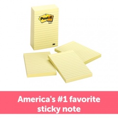 Post-it Notes Original Lined Notepads (6605PK)