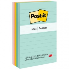 Post-it Notes Original Notepads - Marseille Color Collection (6605PKAST)