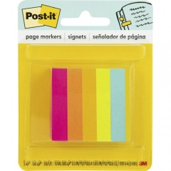 Post-it Page Markers - 1/2"W (6705AN)