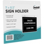 NuDell Acrylic Sign Holders (38008)