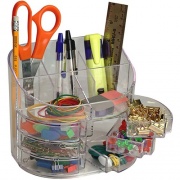 Officemate Plastic Double Supply Organizer (22824)