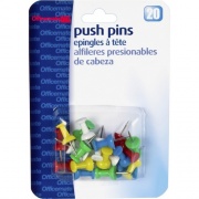Officemate Plastic Precision Push Pins (92600)