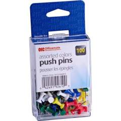 OIC Officemate Plastic Precision Push Pins (92610)