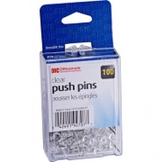 Officemate Plastic Precision Push Pins (92707)