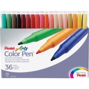 Pentel Arts Fine Point Color Pen Markers (S36036)