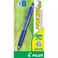 Pilot Precise Gel Fine Retractable BeGreen Pens (15002)