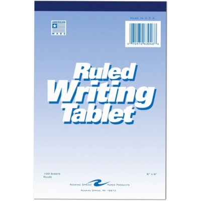 Roaring Spring Ruled Writing Tablets (63046)