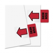 Redi-Tag Sign Here Red Arrow Page Flags (76809)