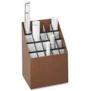 Safco Woodgrain Recycled Upright Roll Files (3081)